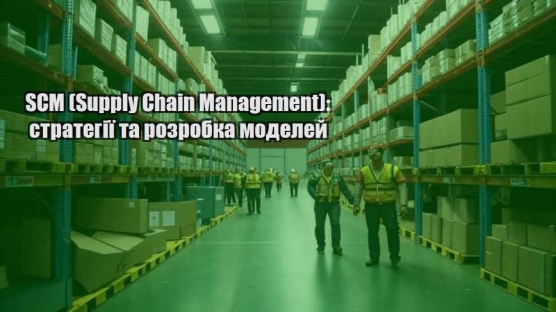 scm supply chain management strategiyi ta rozrobka modelej