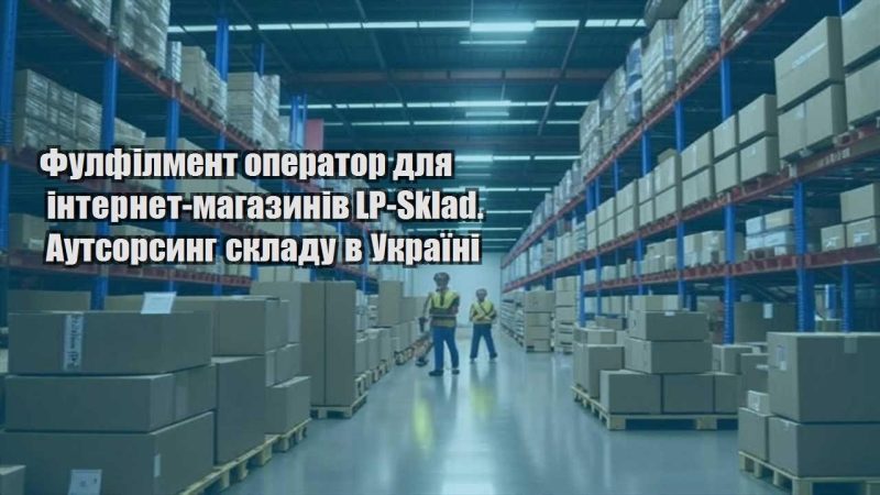 fulfilment operator dlya internet magazyniv lp sklad. autsorsyng skladu v ukrayini