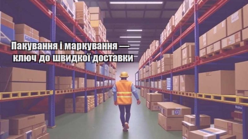 pakuvannya i markuvannya — klyuch do shvydkoyi dostavky