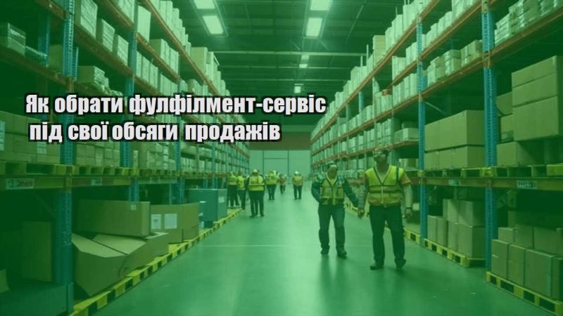 yak obraty fulfilment servis pid svoyi obsyagy prodazhiv