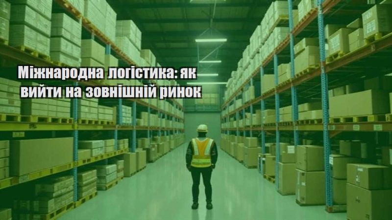 mizhnarodna logistyka yak vyjty na zovnishnij rynok