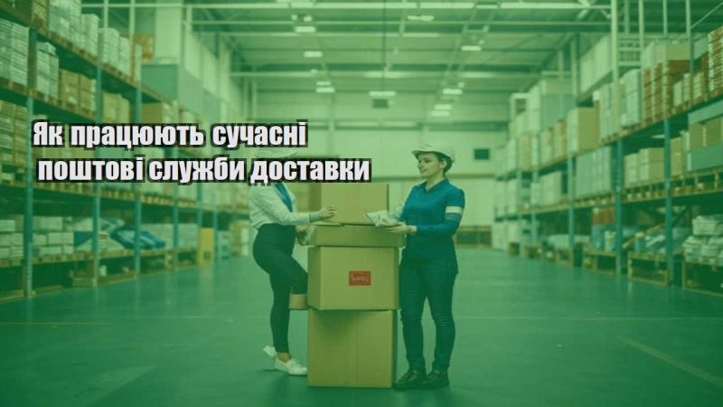 yak praczyuyut suchasni poshtovi sluzhby dostavky