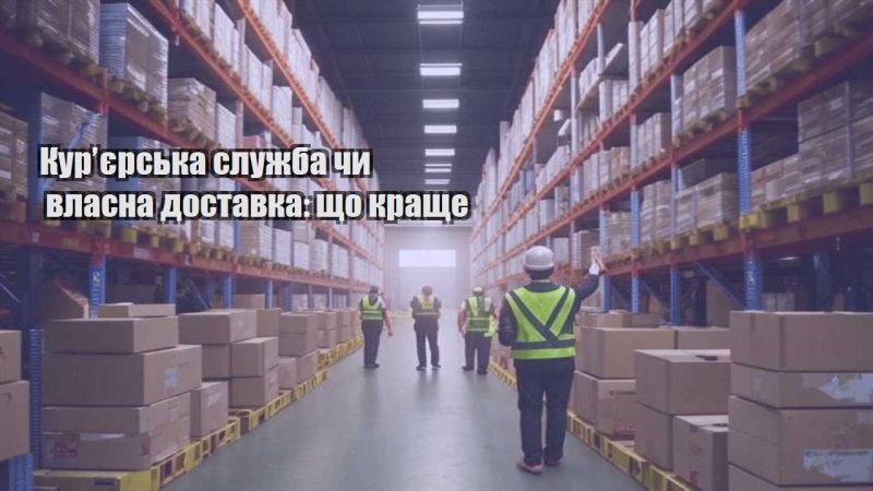 kuryerska sluzhba chy vlasna dostavka shho krashhe