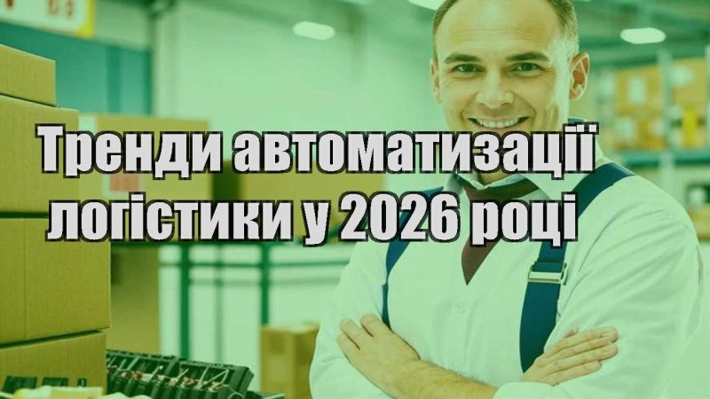 trendy avtomatyzacziyi logistyky u 2026 roczi