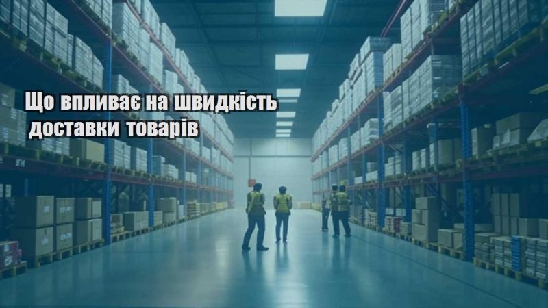 shho vplyvaye na shvydkist dostavky tovariv