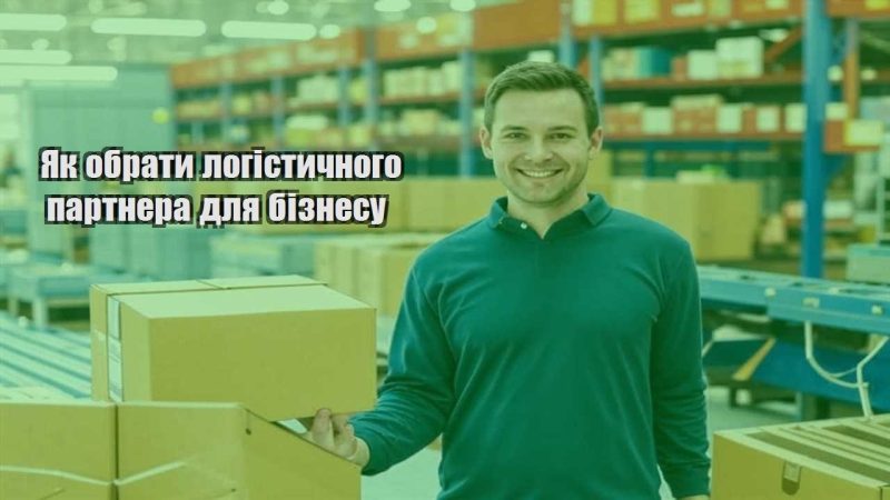 yak obraty logistychnogo partnera dlya biznesu
