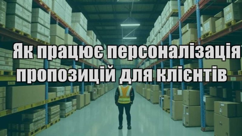 yak praczyuye personalizacziya propozyczij dlya kliyentiv