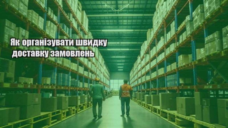 yak organizuvaty shvydku dostavku zamovlen