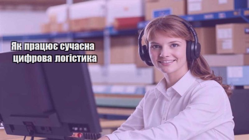 yak praczyuye suchasna czyfrova logistyka