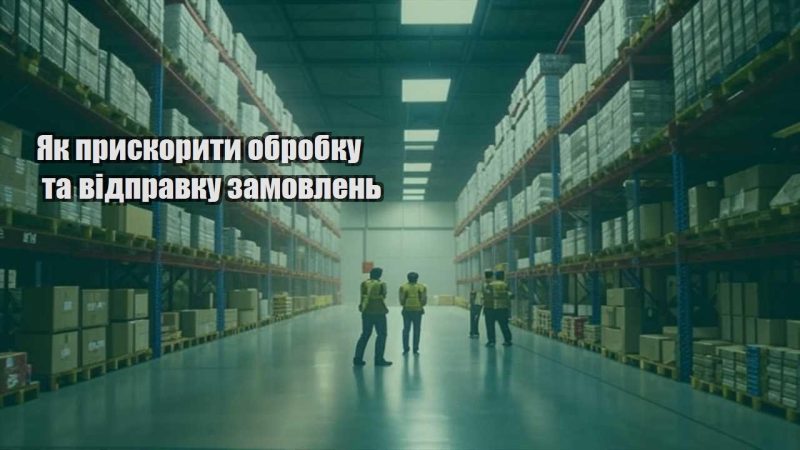 yak pryskoryty obrobku ta vidpravku zamovlen