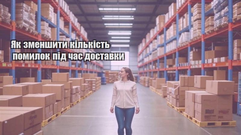yak zmenshyty kilkist pomylok pid chas dostavky